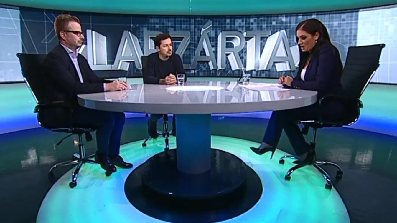 Szél Bernadett és Hadházy Ákos az MTVA-ban