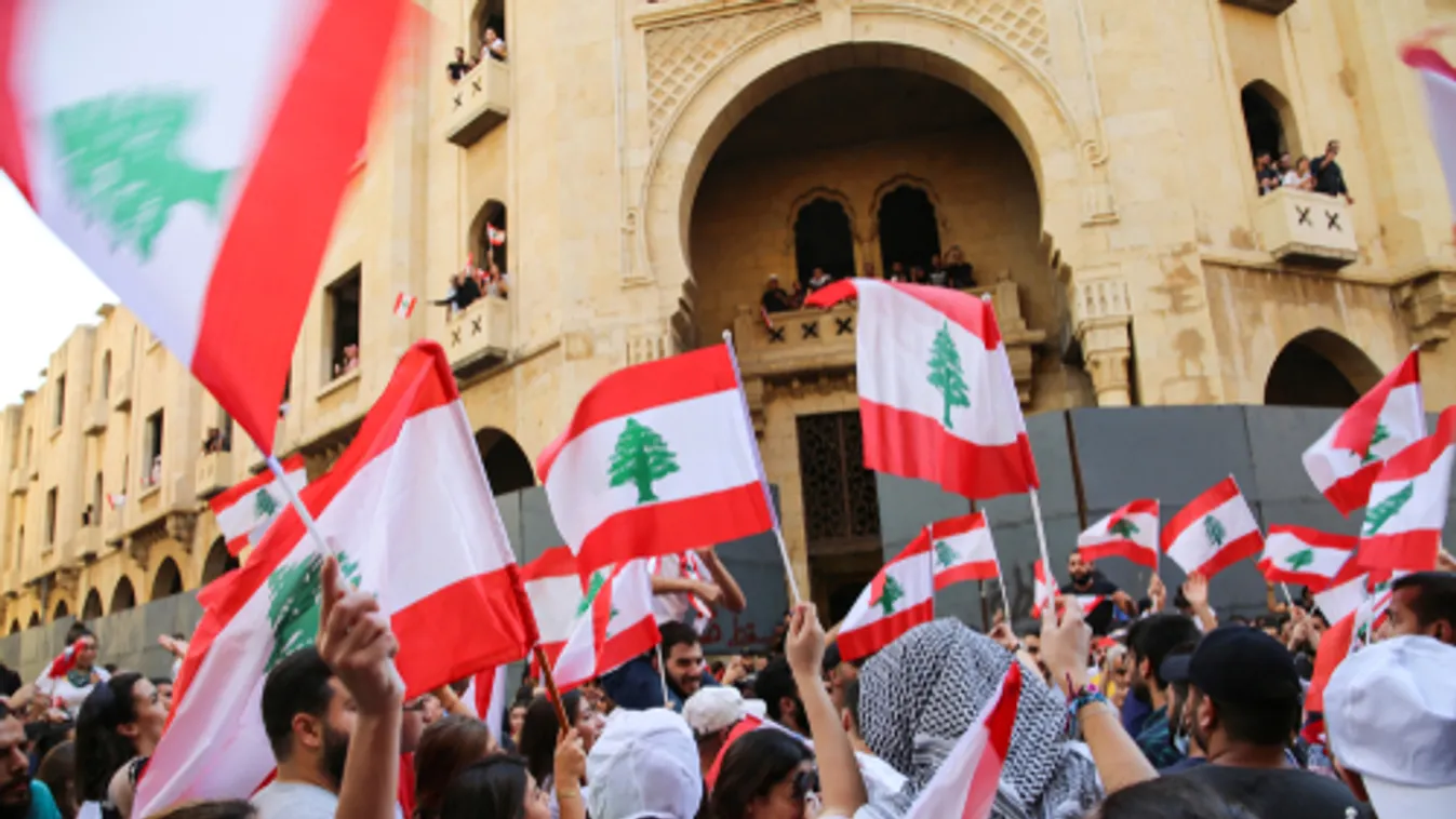 Ismét tüntettek több libanoni városban, az ügyvezető miniszterelnök kormányalakítást sürgetett
