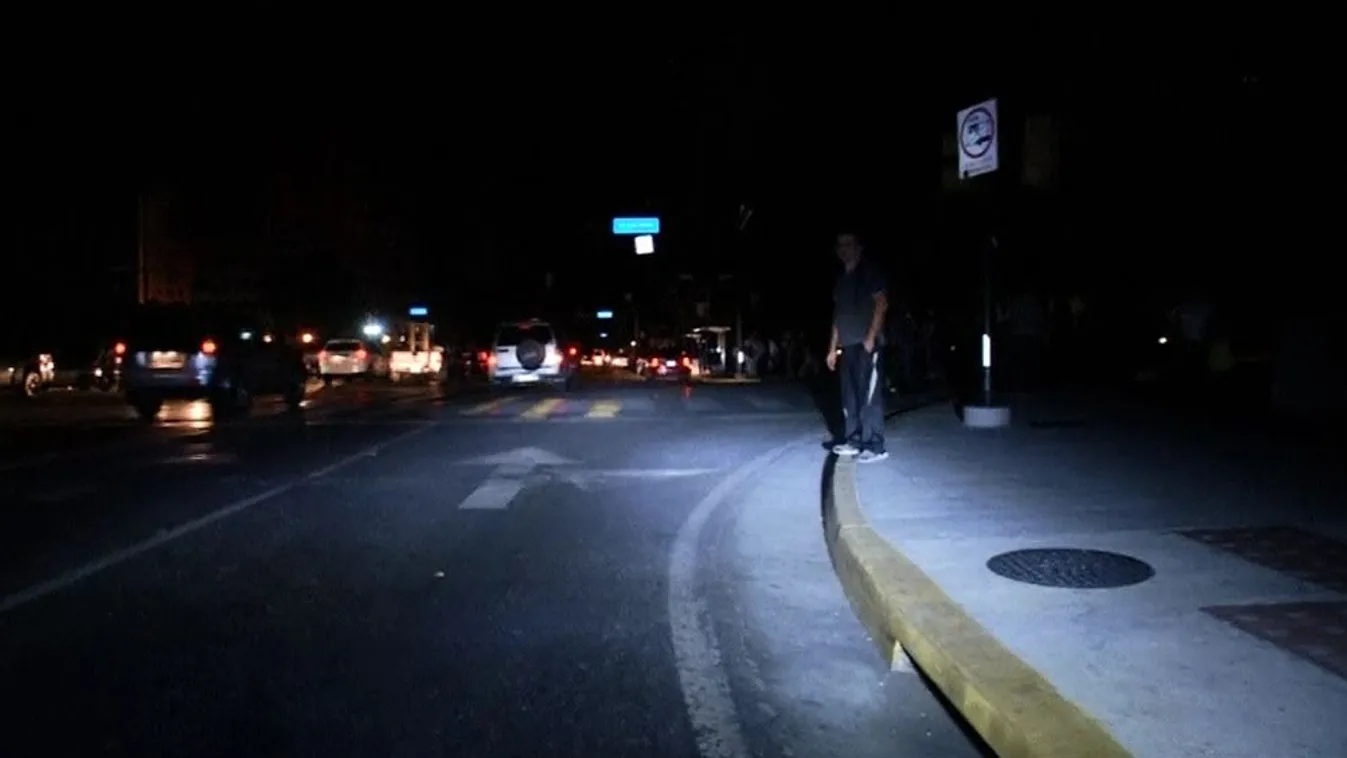 Sötétbe borult az ország nagy része