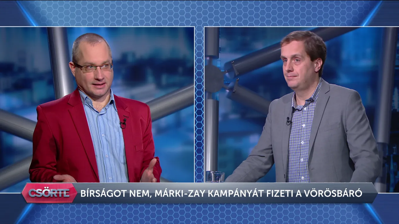Csörte: Bírságot nem, de Márki-Zay kampányát fizeti a vörösbáró