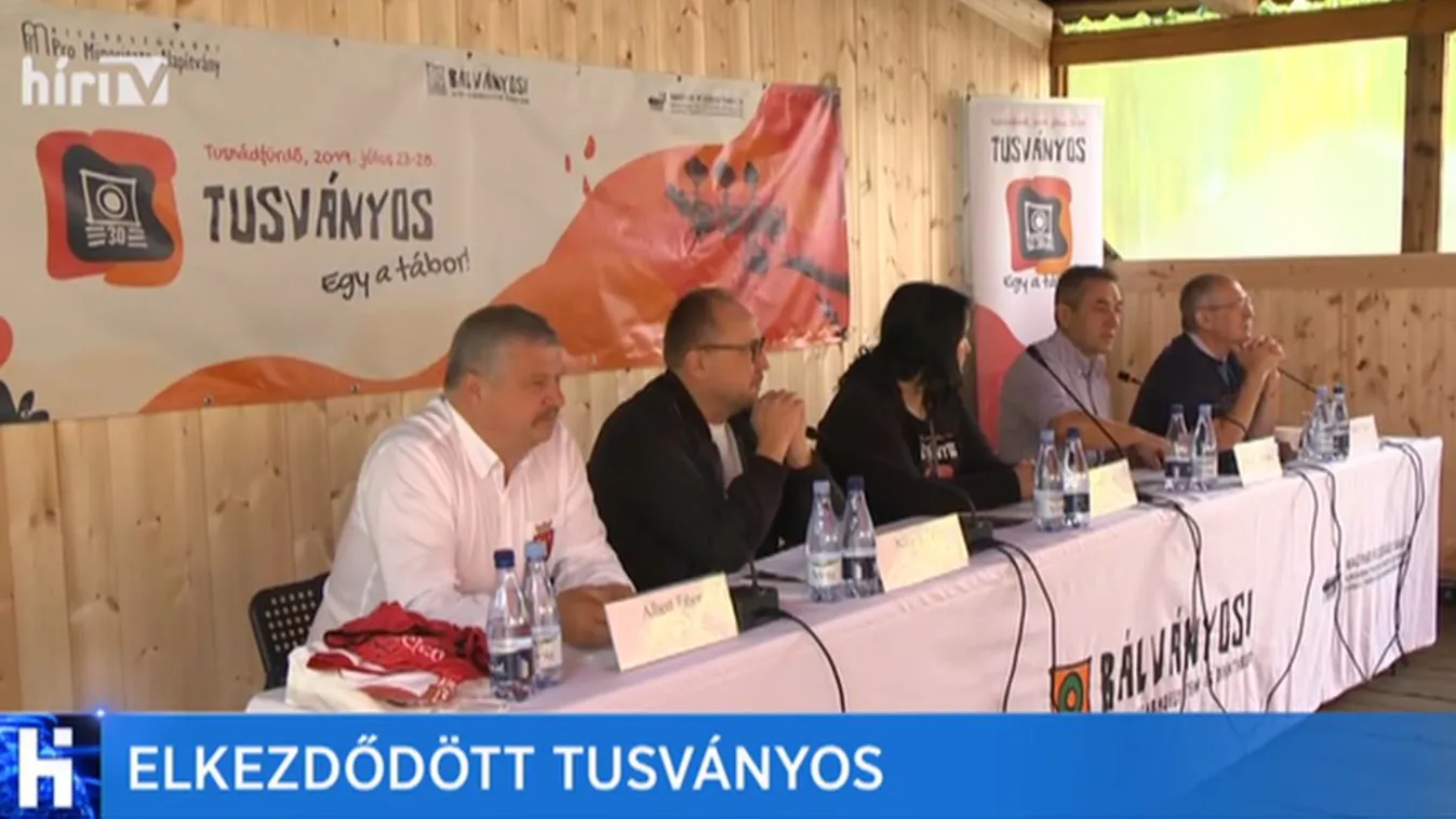 Megkezdődött a 30. Bálványosi Nyári Szabadegyetem és Diáktábor