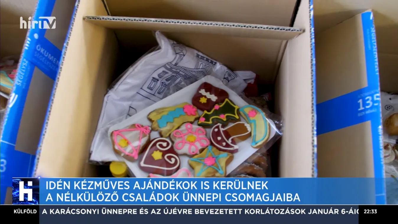 Idén kézműves ajándékok is kerülnek a nélkülöző családok ünnepi csomagjaiba