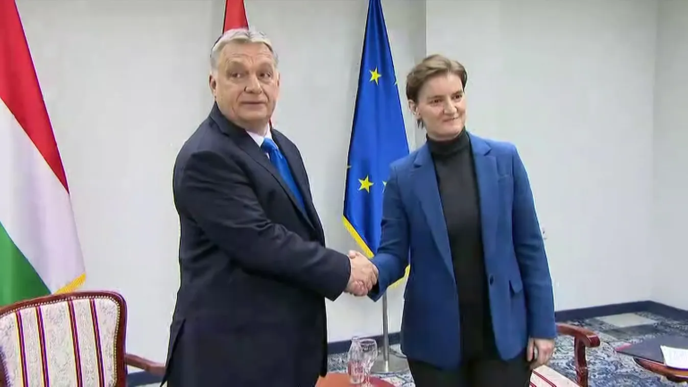Orbán Viktor fogadja a szerb kormányfőt