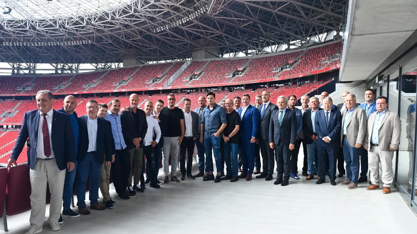 Puskás Ferencre, az egykori Népstadion névadójára emlékeztek Budapesten