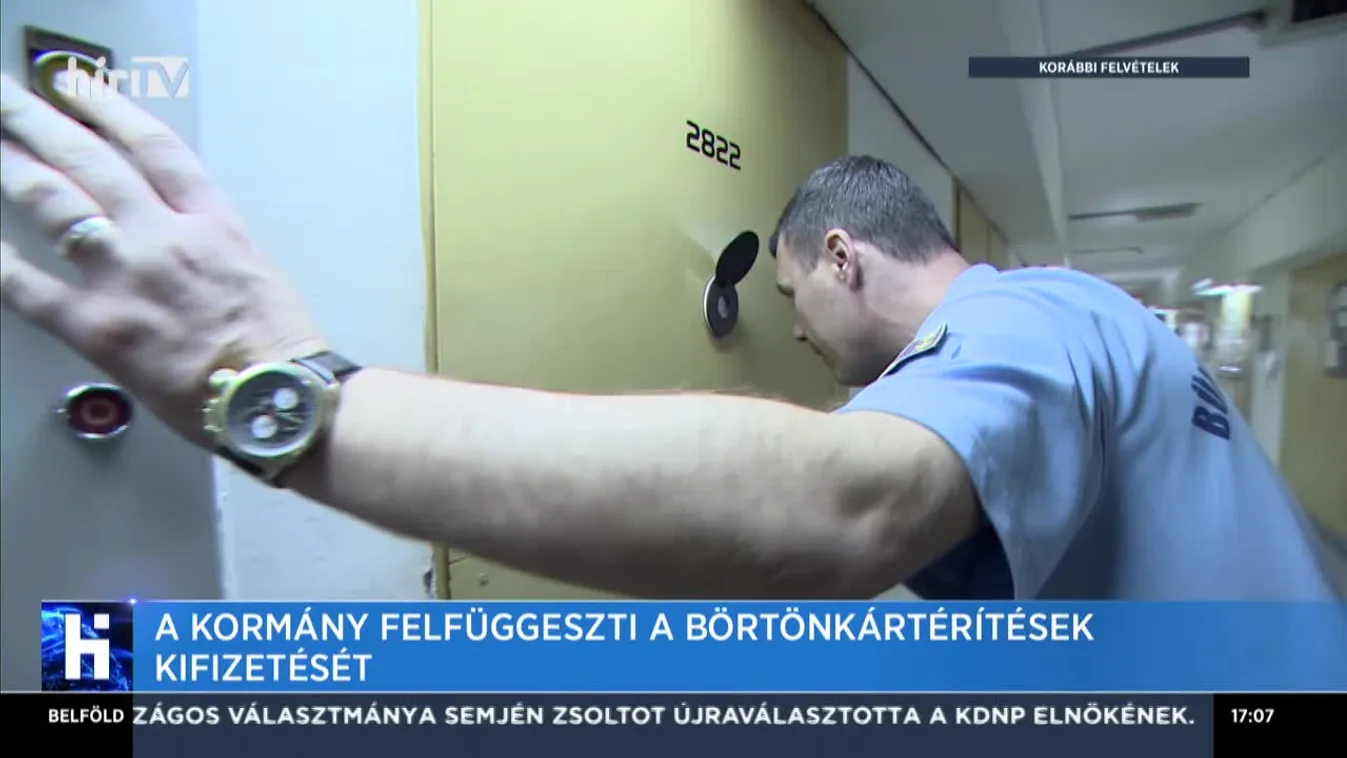 A kormány felfüggeszti a börtönkártérítések kifizetését