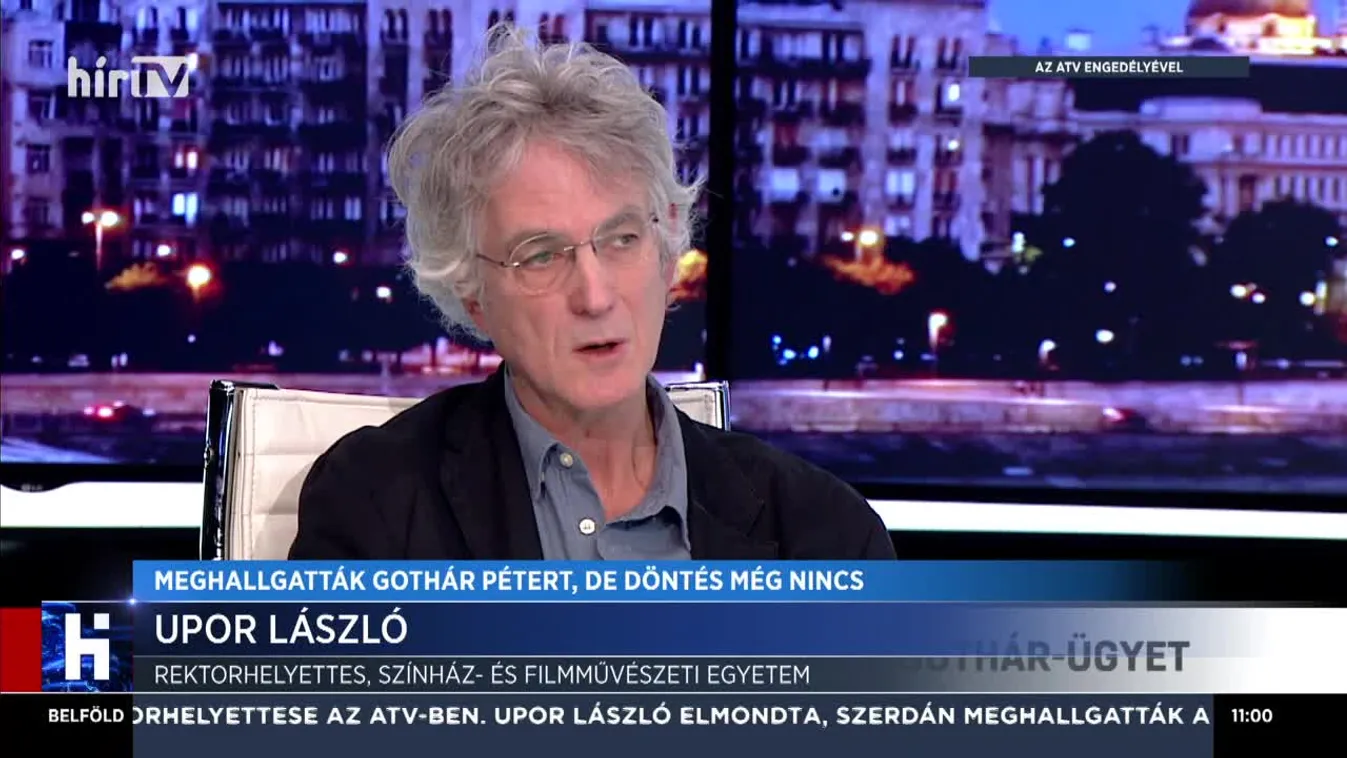 Meghallgatták Gothár Pétert, de döntés még nincs