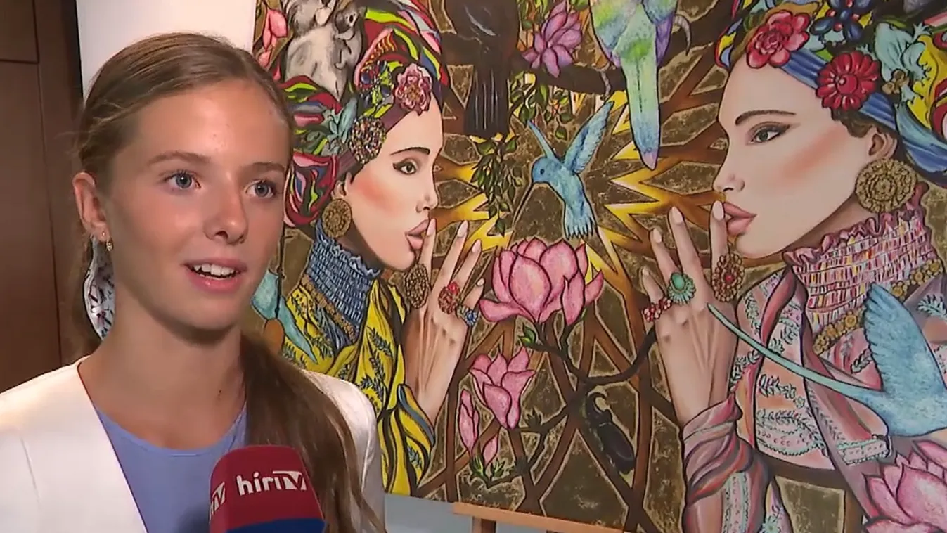 Radar - Fiatal művész adományozott képeket a betegek lelkigyógyulásáért