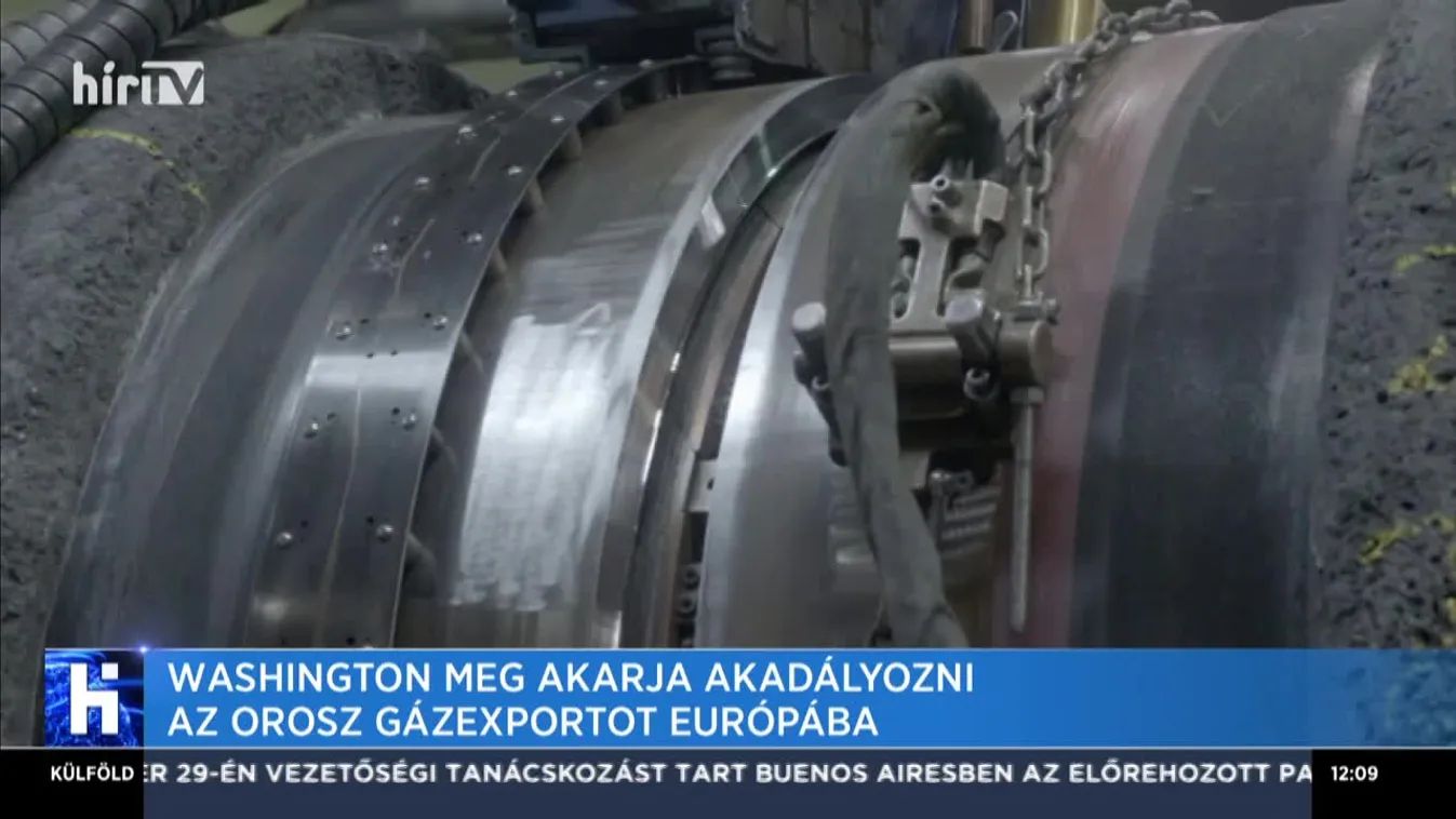 Washington meg akarja akadályozni az orosz gázexportot Európába