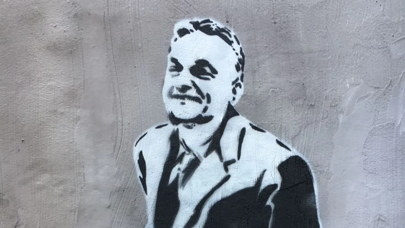 Titokzatos graffitin kisvasutazik Orbán Viktor