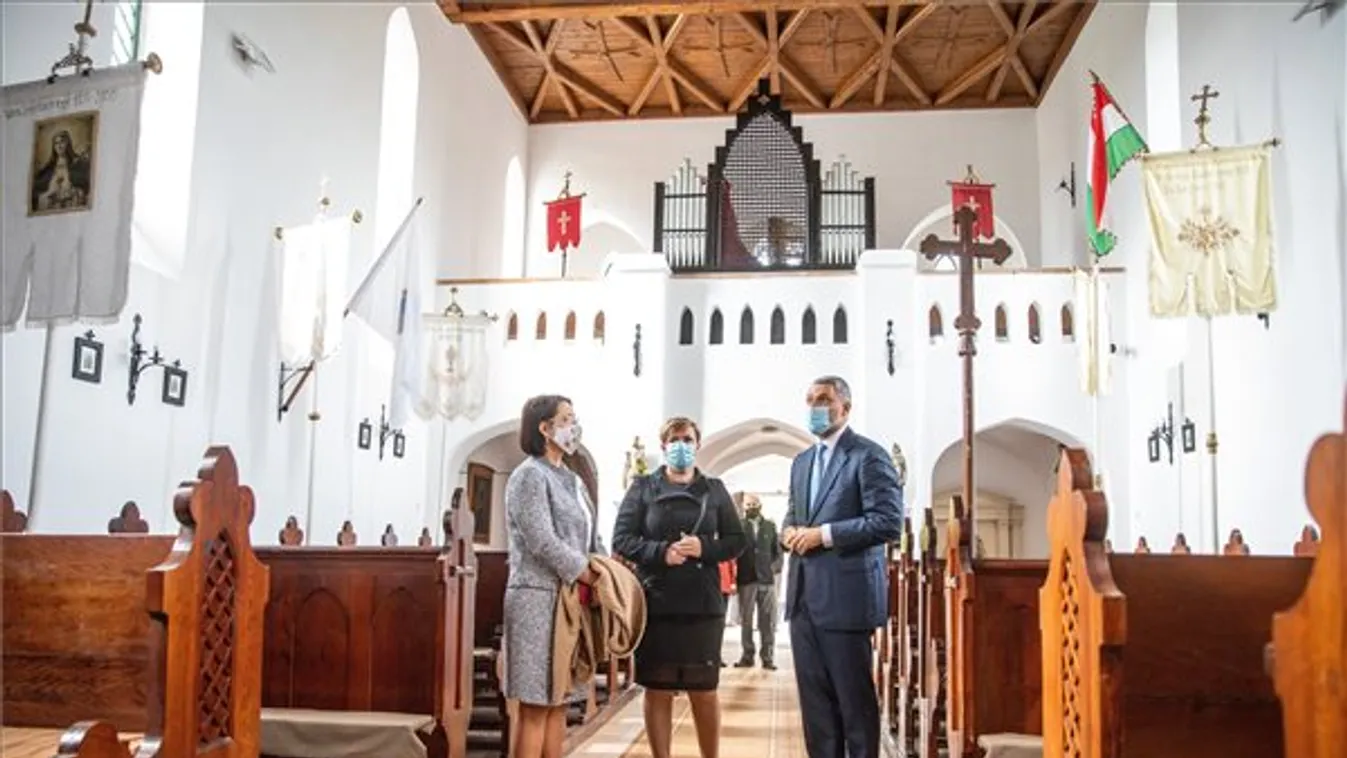 Fölújították az óföldeáki erődtemplomot