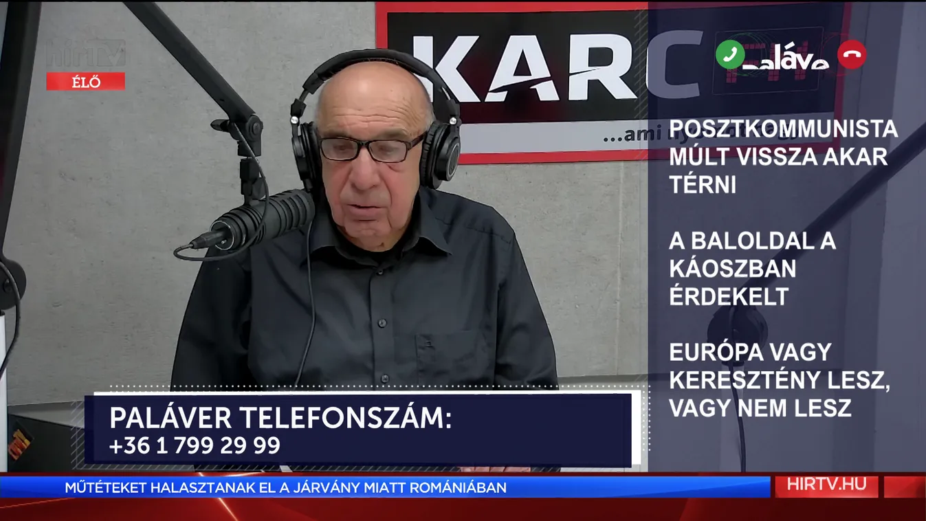 Paláver: A baloldal a káoszban érdekelt