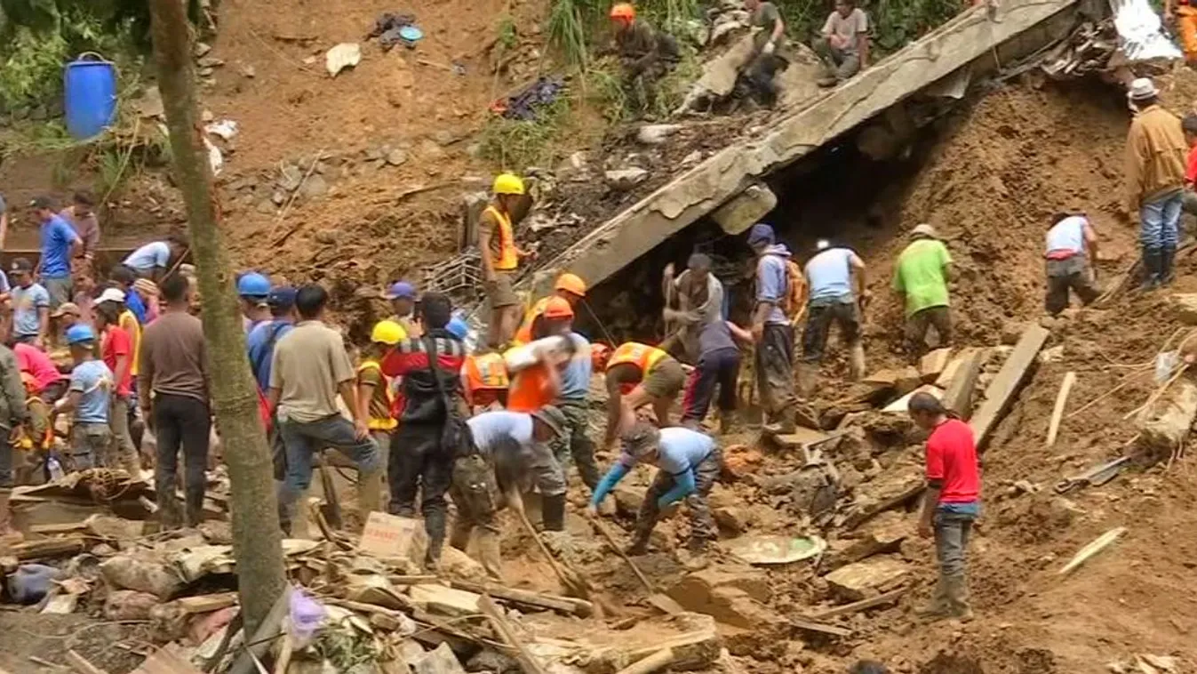 Több tucatnyi áldozata van a szupertájfúnnak