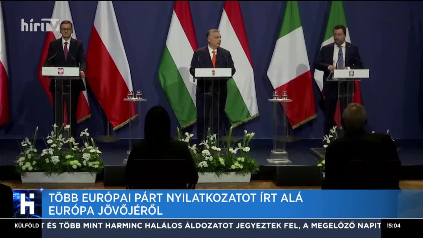 Több európai párt nyilatkozatot írt alá Európa jövőjéről