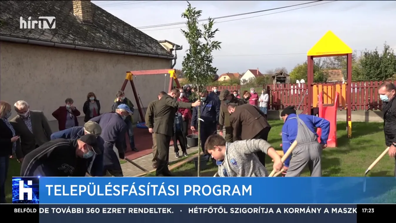 Településfásítási program