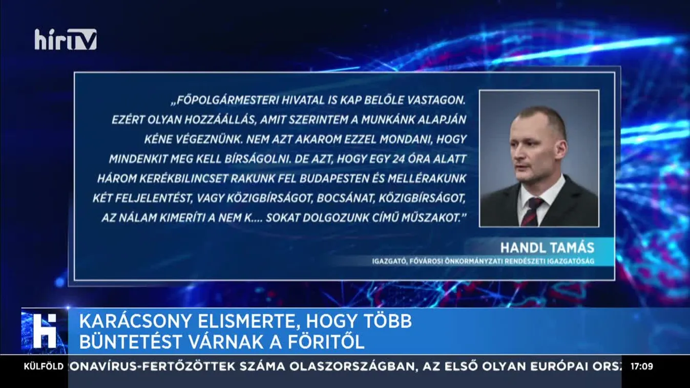 Karácsony elismerte, hogy több büntetést várnak a FÖRI-től