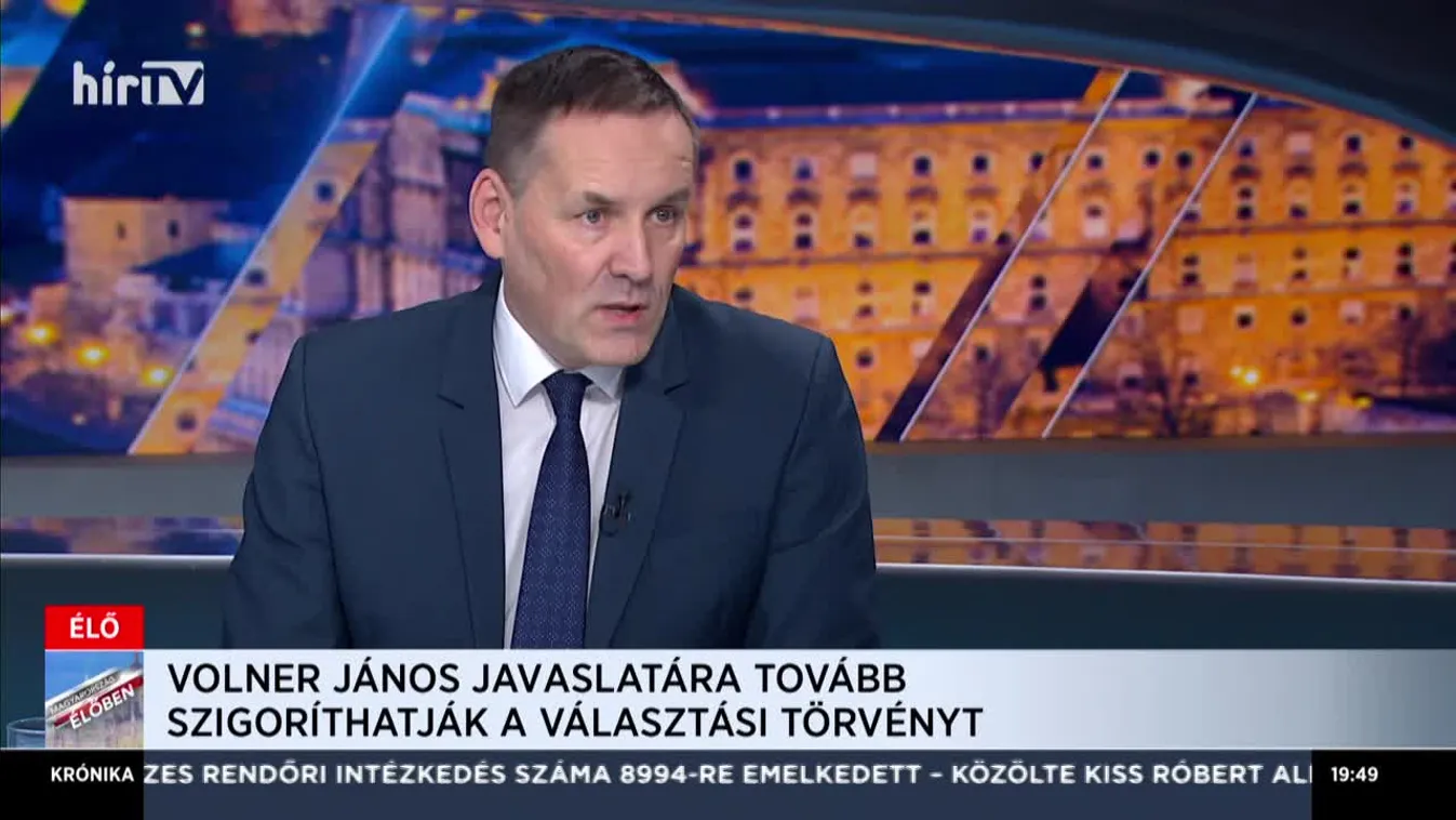 Volner János: Ez a rendszer ellehetetlenítené a kamupártokat