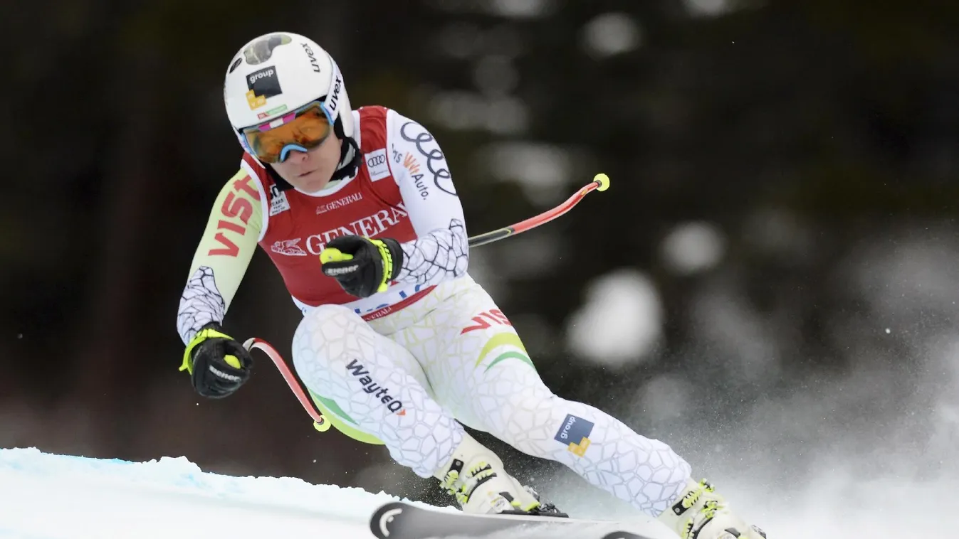 Alpesi sí: harmadik lett Miklós Edit Lake Louise-ban