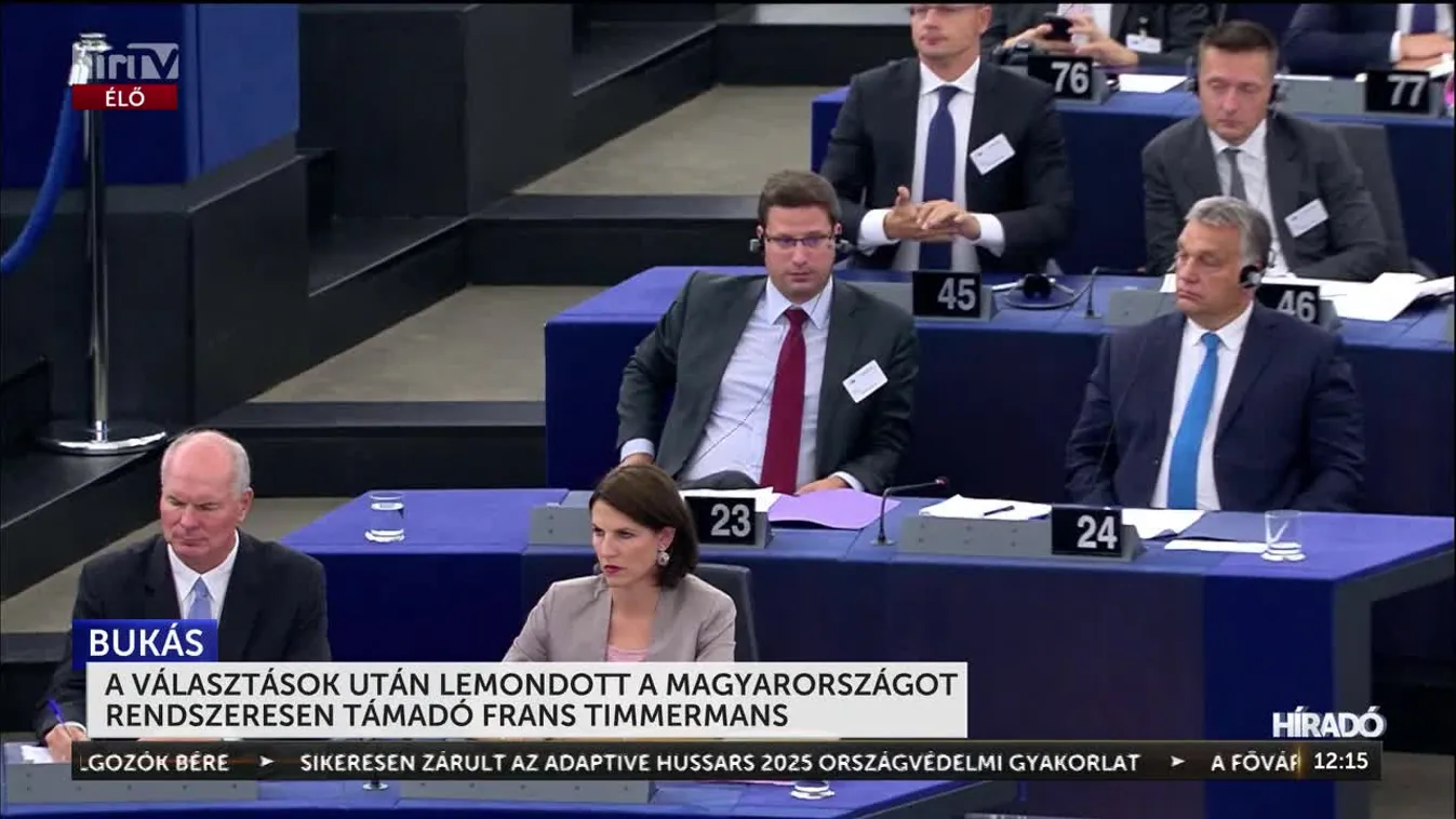 A VÁLASZTÁSOK UTÁN LEMONDOTT A MAGYARORSZÁGOT RENDSZERESEN TÁMADÓ FRANS TIMMERMANS