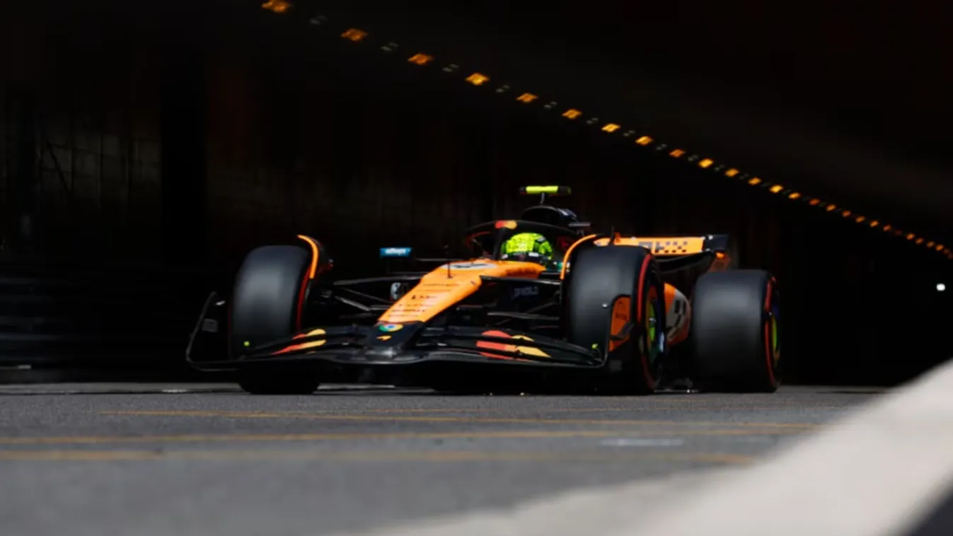 Lando Norris indul az élről a Forma-1 legendás pályáján