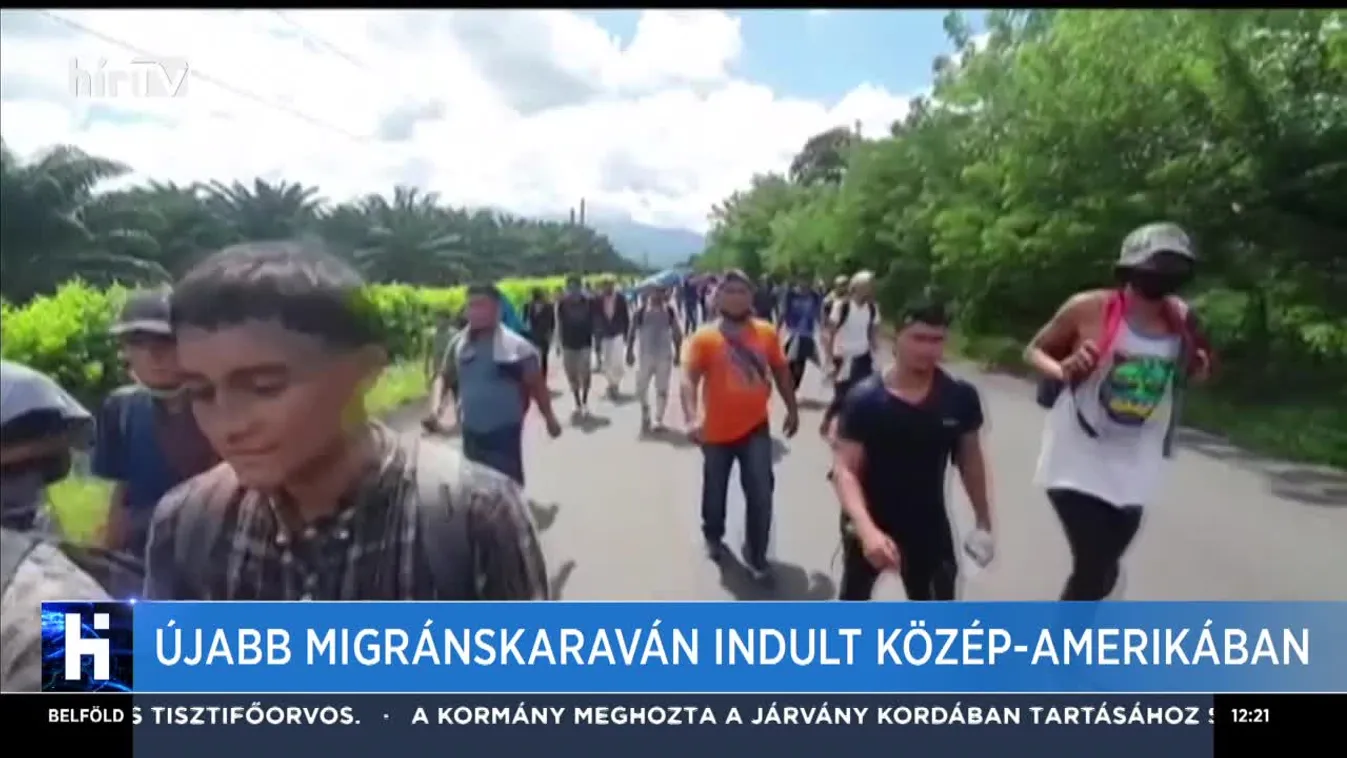 Újabb migránskaraván indult Közép-Amerikában