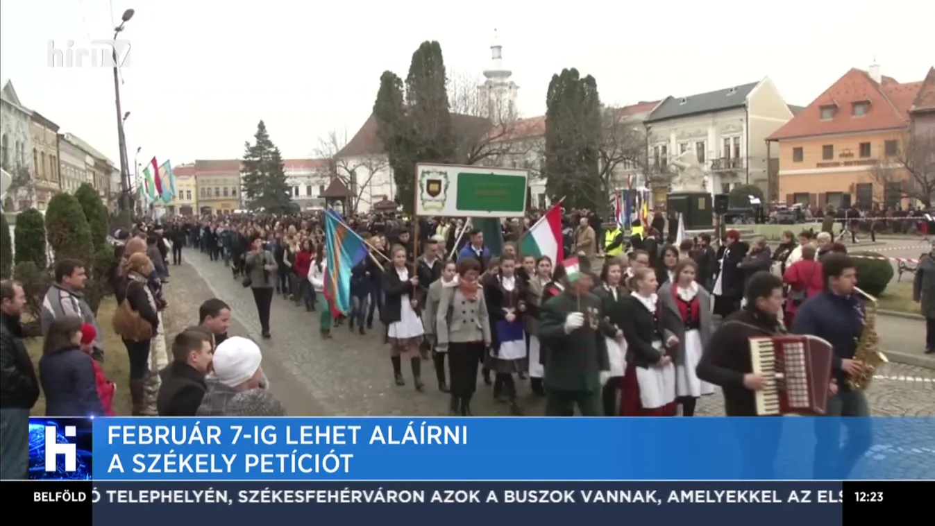 Február 7-ig lehet aláírni a székely petíciót