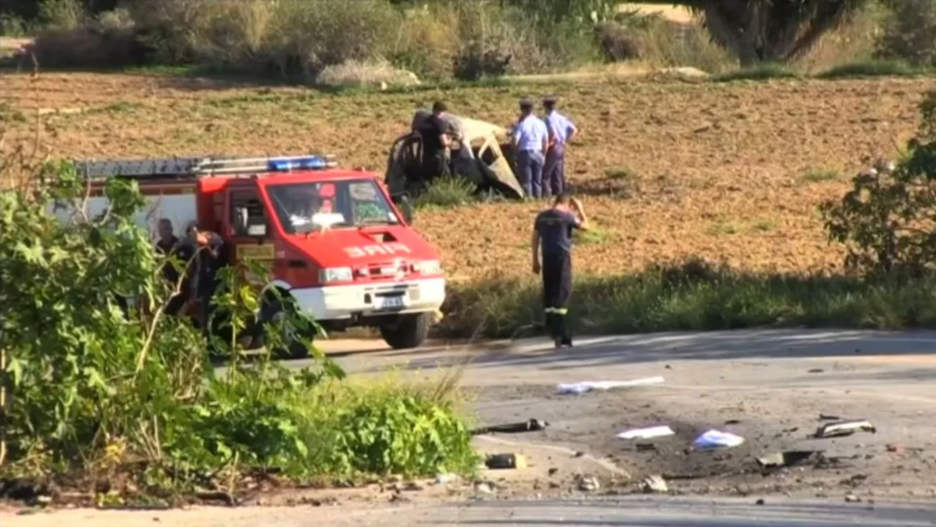 Autóba rejtett bomba ölt Máltán