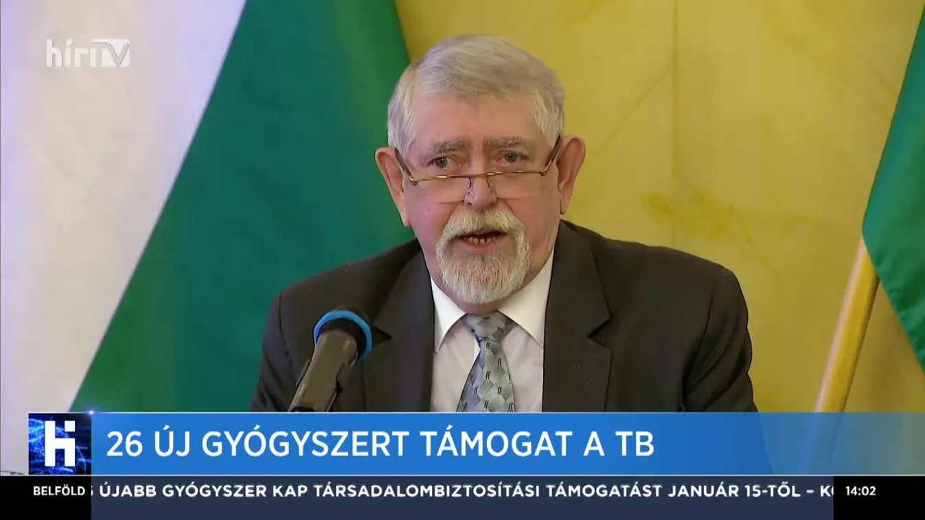 Kásler: Huszonhat új gyógyszer kap társadalombiztosítási támogatást január közepétől
