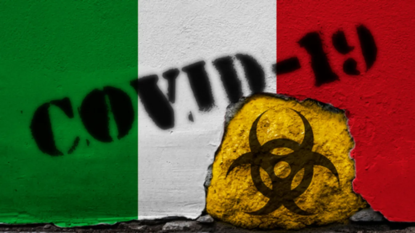 Emelkedett a halottak, csökkent az új fertőzöttek száma Olaszországban