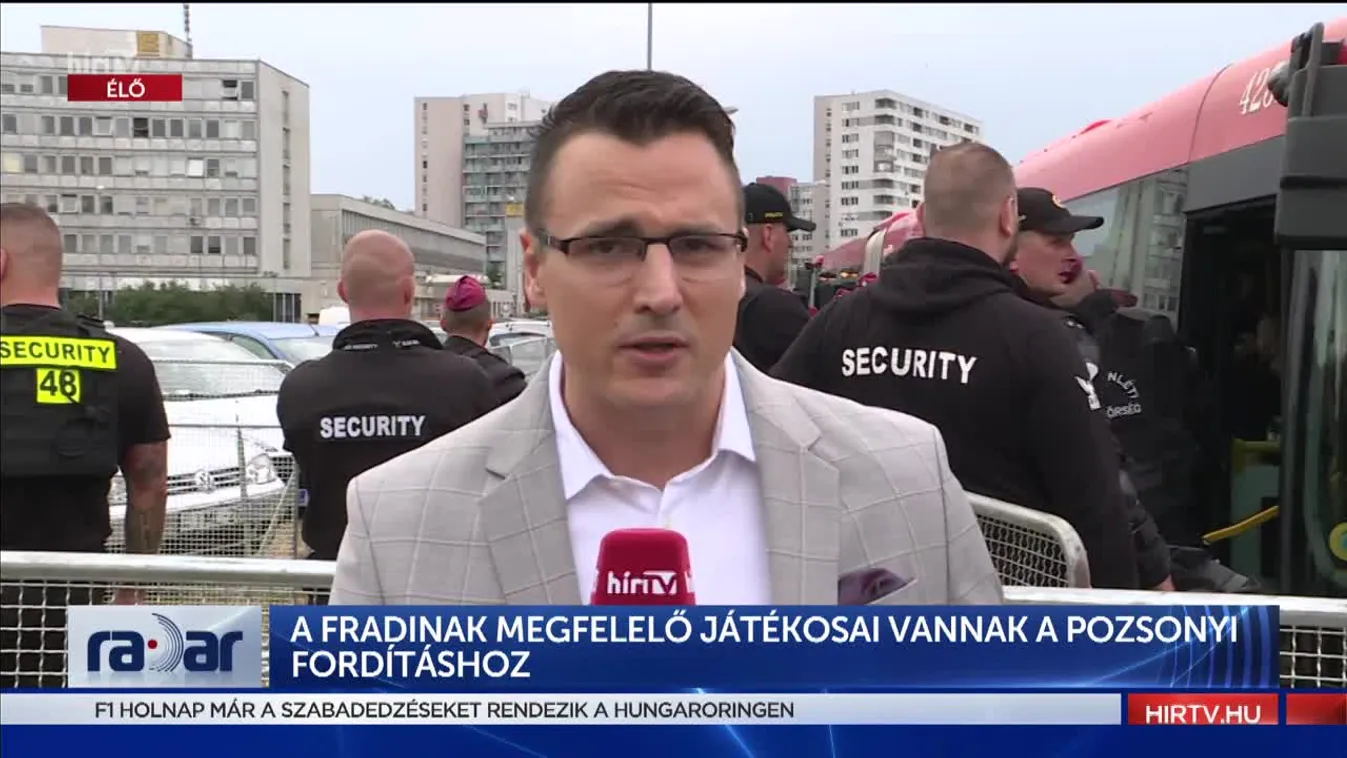 Radar: A Fradinak megfelelő játékosai vannak a pozsonyi fordításhoz