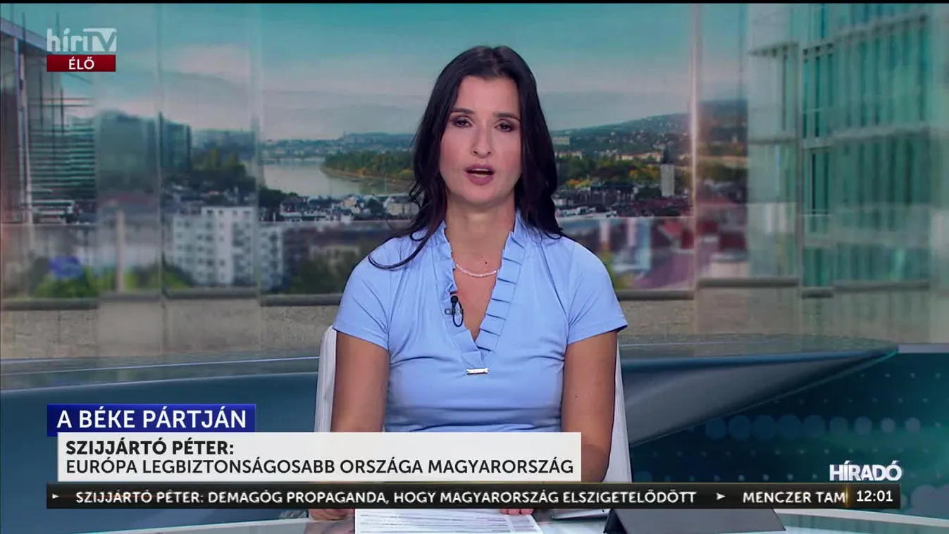 Szijjártó Péter: Magyarország, mint a béke szigete, készen áll a békecsúcs megszervezésére