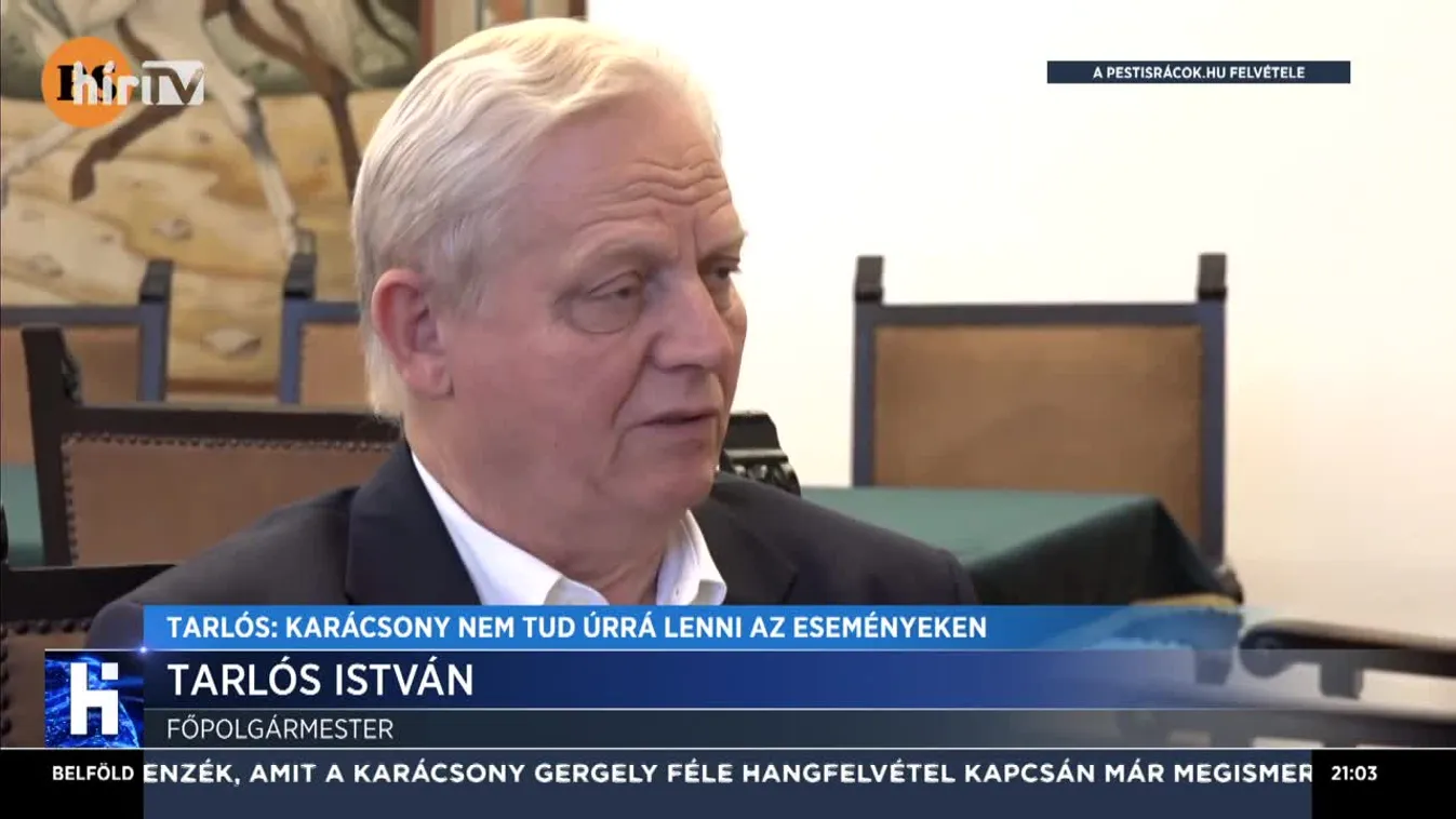 Tarlós: Karácsony nem tud úrrá lenni az eseményeken