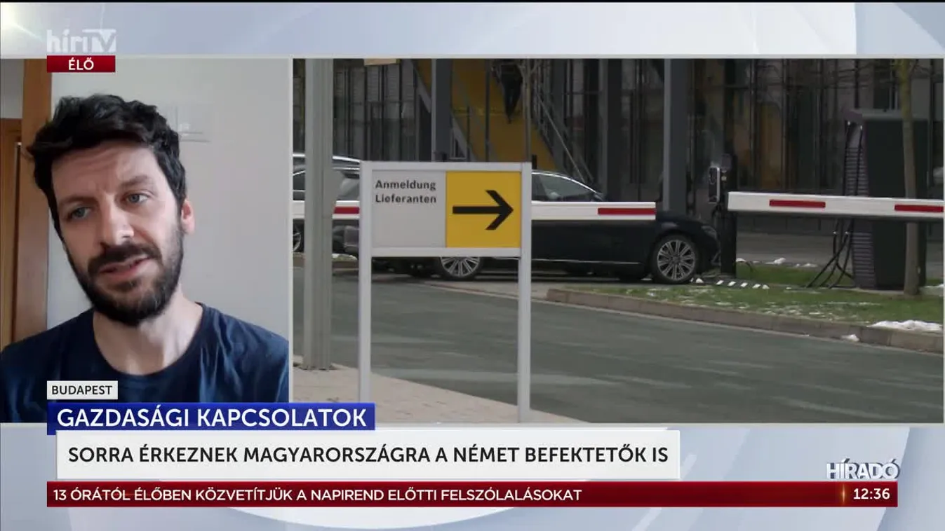 A politikai feszültségek ellenére nincs változás a német gazdasági tevékenységben Magyarországon + videó