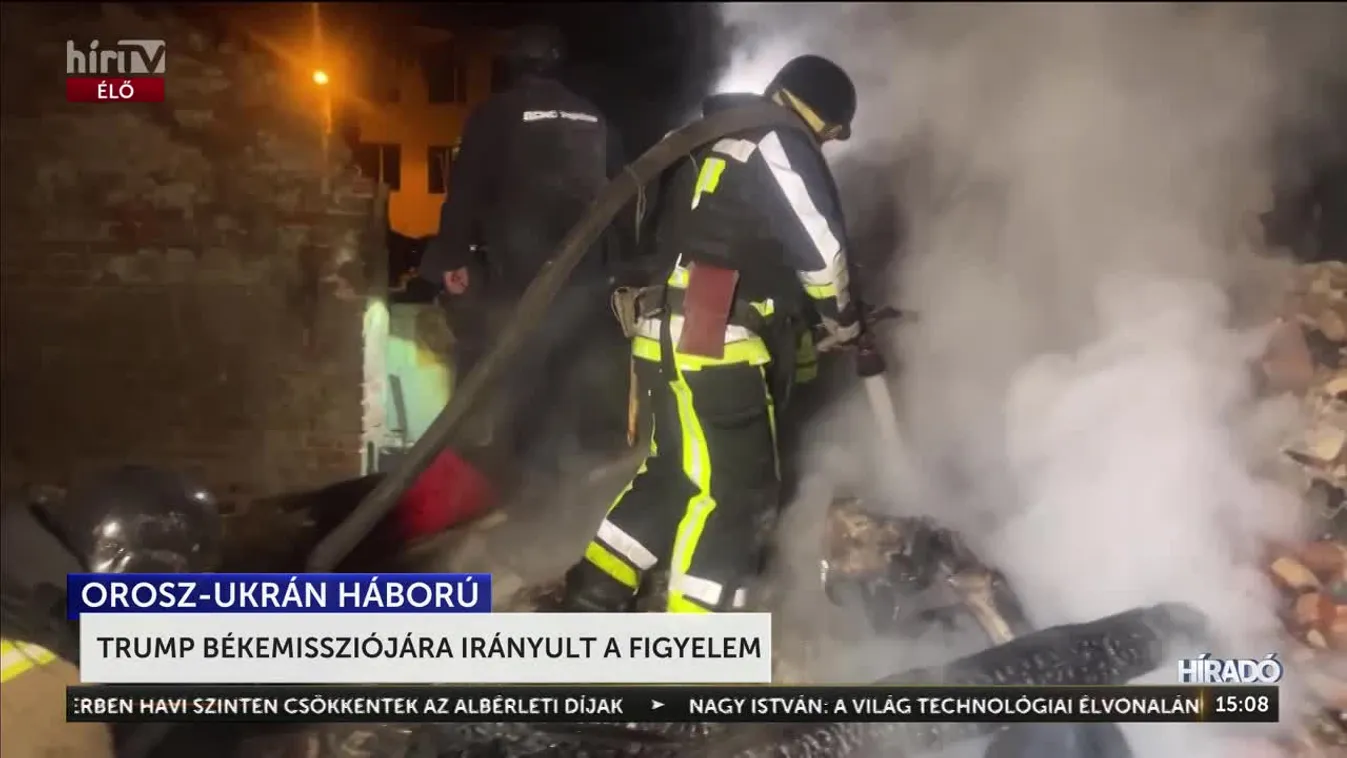 TRUMP BÉKEMISSZIÓJÁRA IRÁNYULT A FIGYELEM