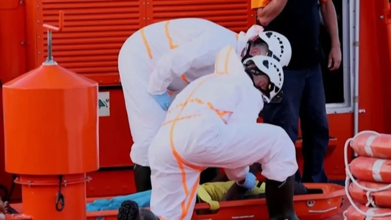 A Földközi-tenger mellett az Atlanti-óceánba is egyre több illegális migráns fullad bele  + videó