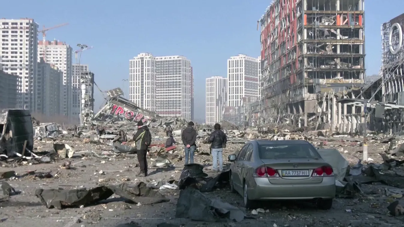 Folytatódik a pusztítás Ukrajnában