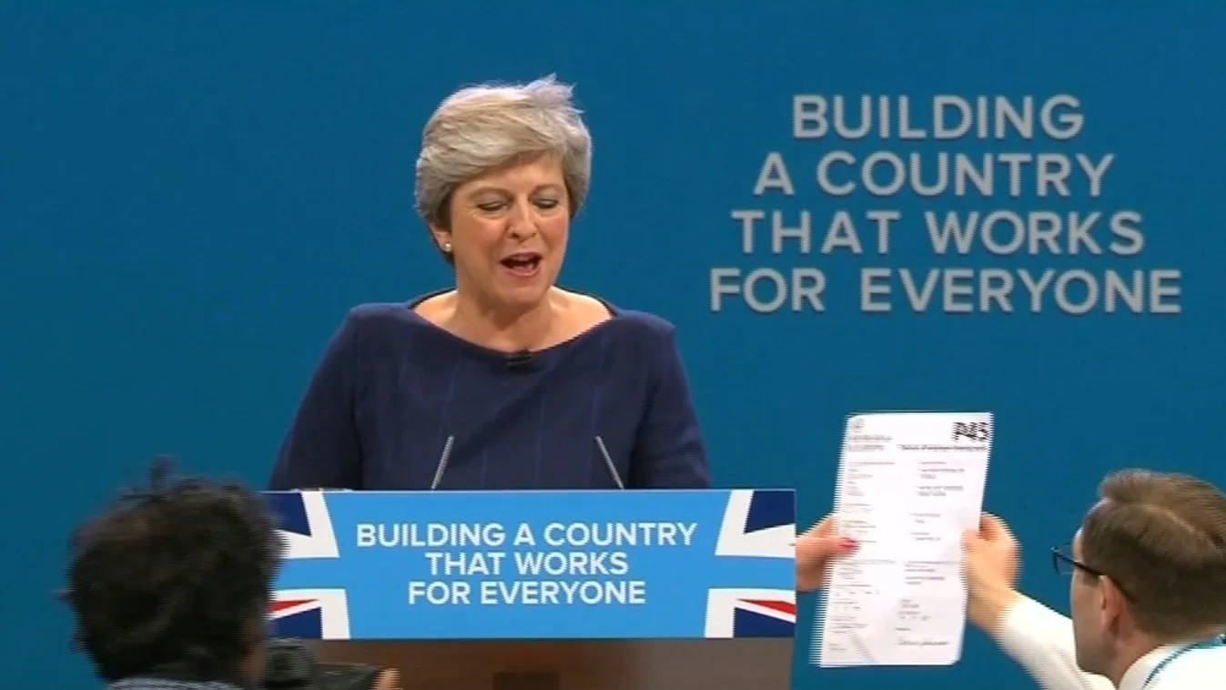 Küzdelmesre sikeredett Theresa May beszéde