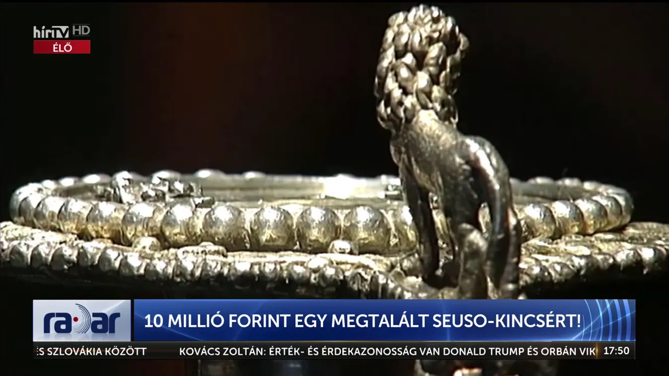 Radar: 10 millió forint egy megtalált Seuso-kincsért + videó