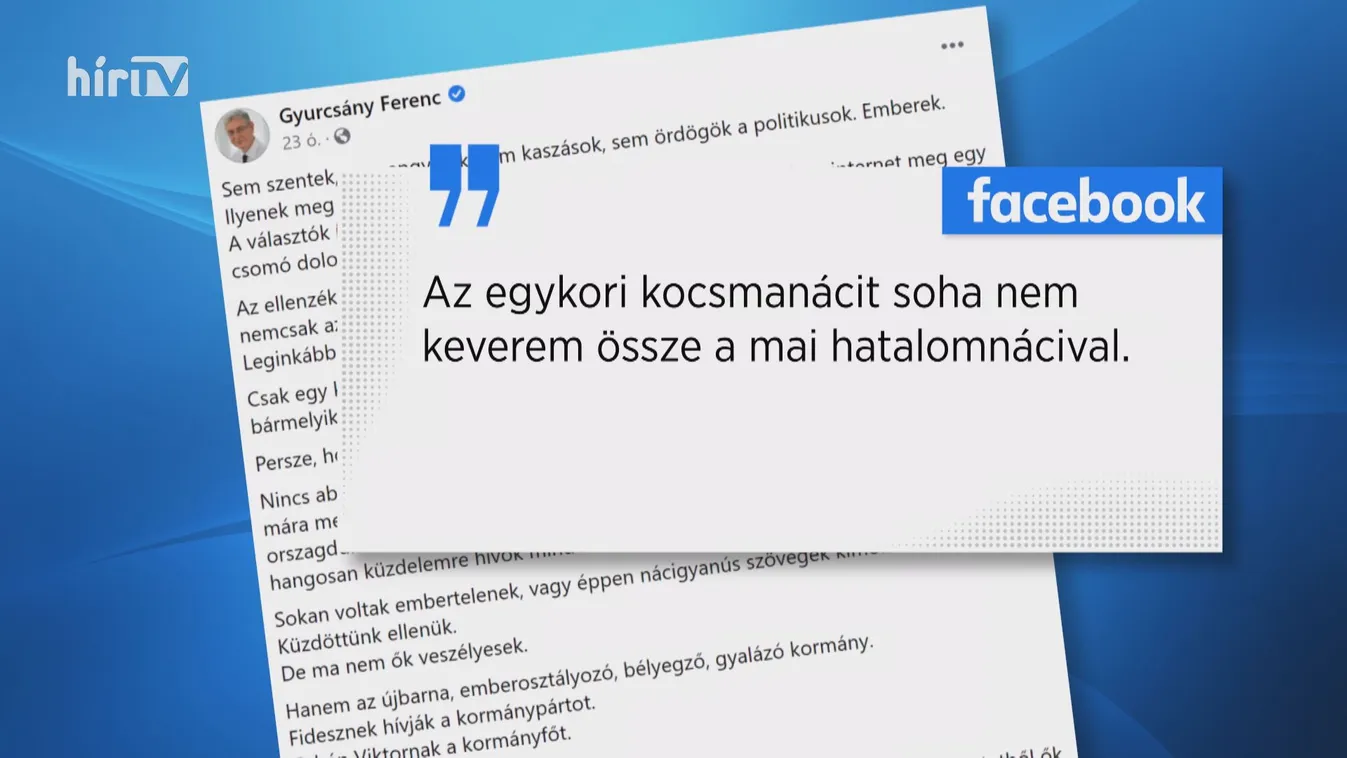 Kocsis Máté: Gyurcsány Ferenc álszent gazember