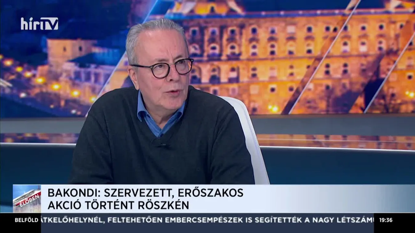 Bakondi György: Nincs már szökésben senki