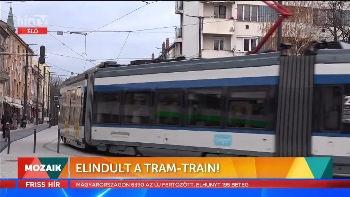Mozaik: Elindult a tram-train