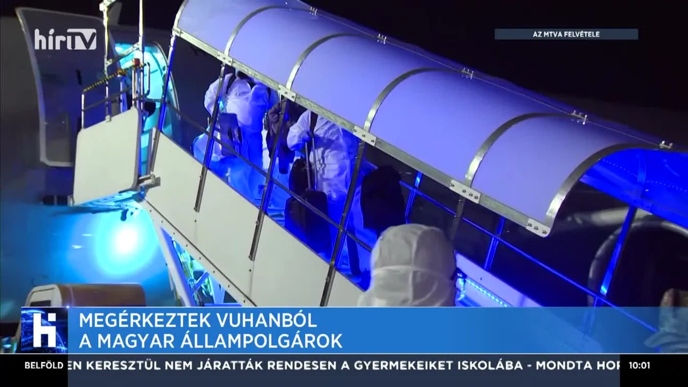 Megérkeztek Vuhanból a magyar állampolgárok