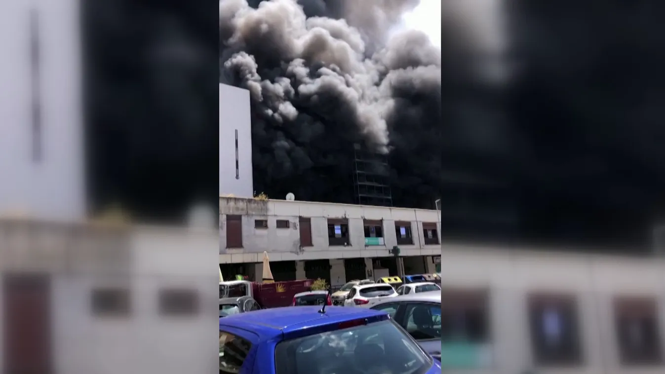 Hatalmas tűz pusztított Rómában