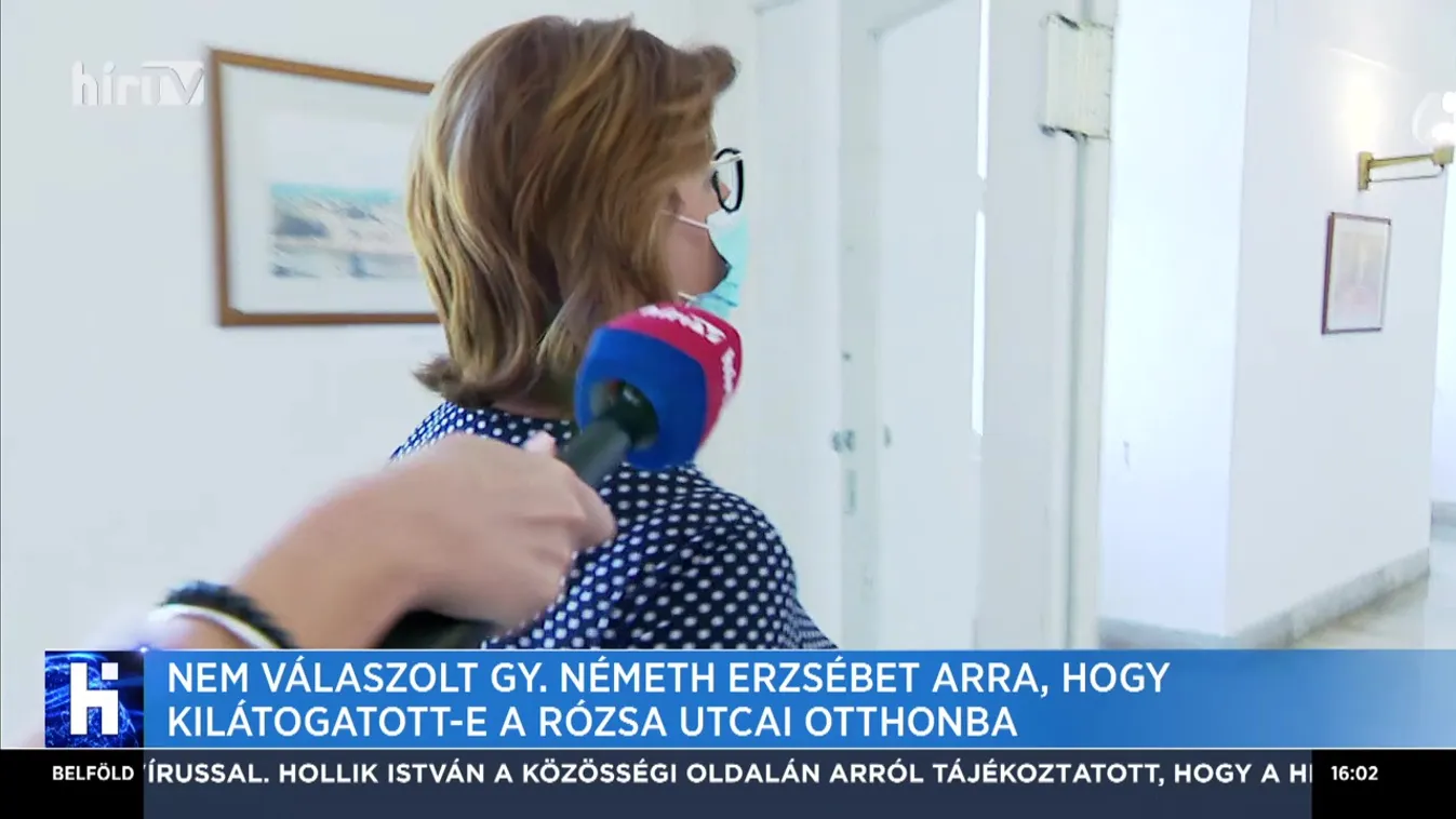 Nem válaszolt Gy. Németh Erzsébet arra, hogy kilátogatott-e a Rózsa utcai otthonba