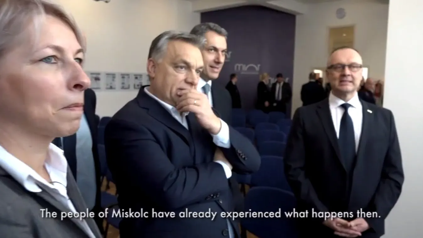 Orbán: Miskolcon az emberek tudják, mi az a bevándorlás