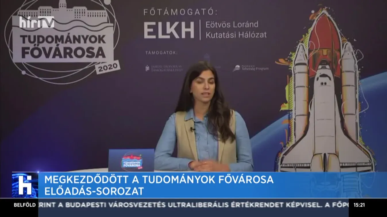 Megkezdődött a Tudományok Fővárosa előadás-sorozat