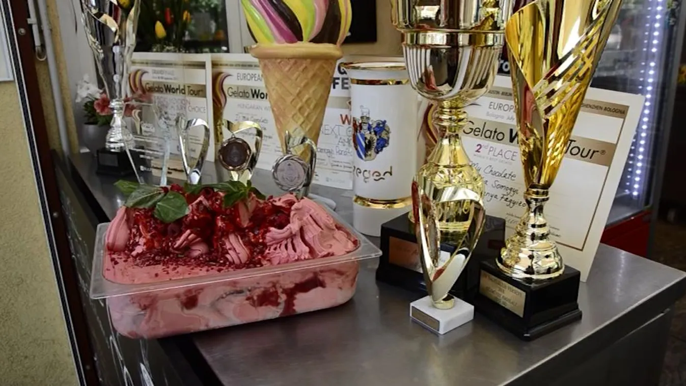 Egy gyenesdiási cukrász készítette el idén az év fagyiját