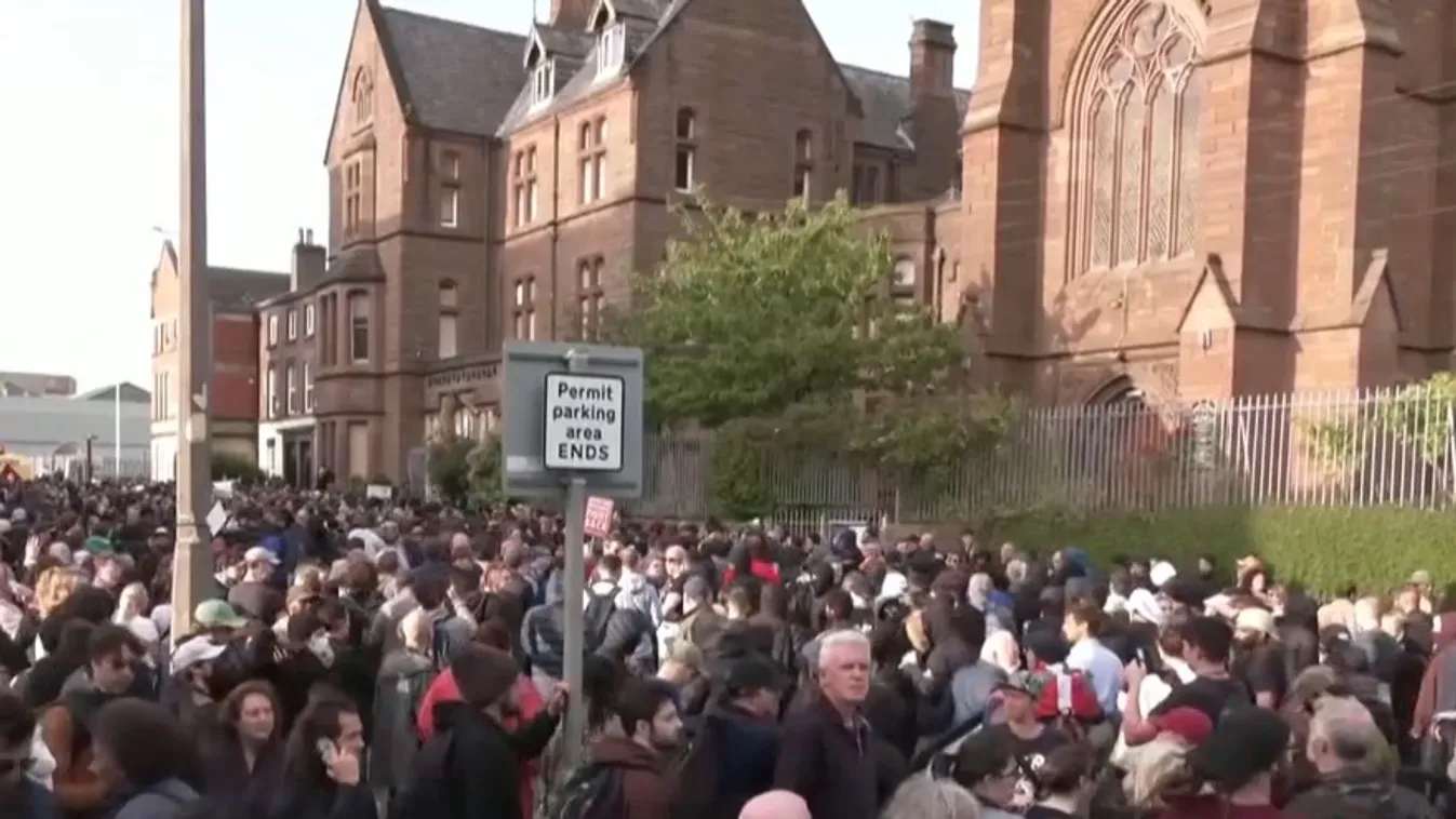 Továbbra is tart a bevándorlás elleni tüntetés Anglia több városában is + videó