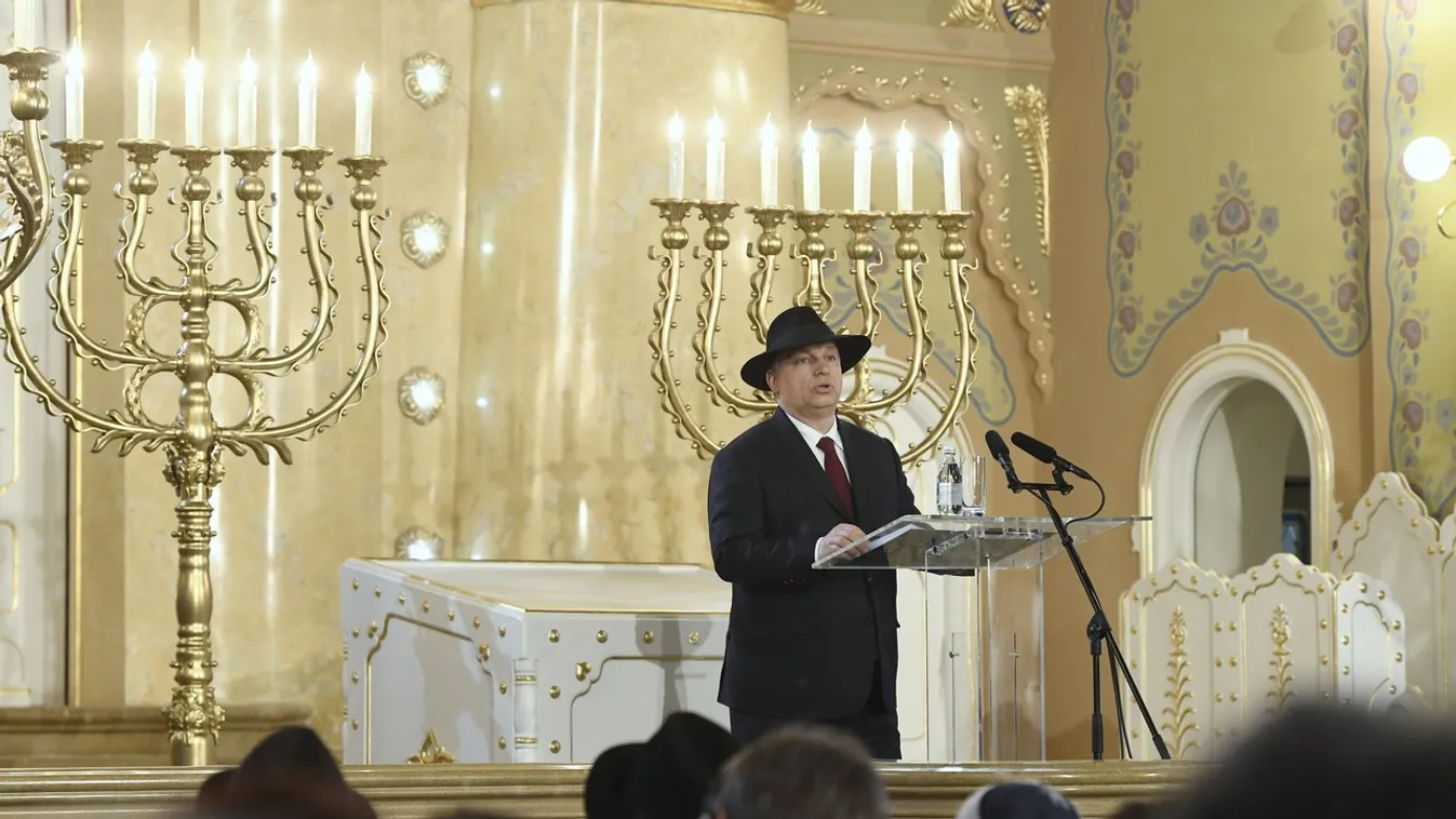 Orbán levélben üdvözölte a zsidó újév alkalmából a magyarországi izraelita vezetőket