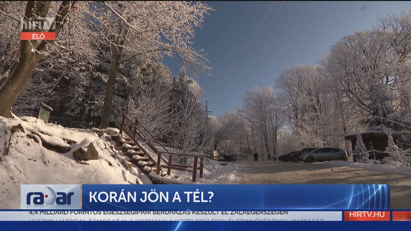 Radar - Korán jön a tél?