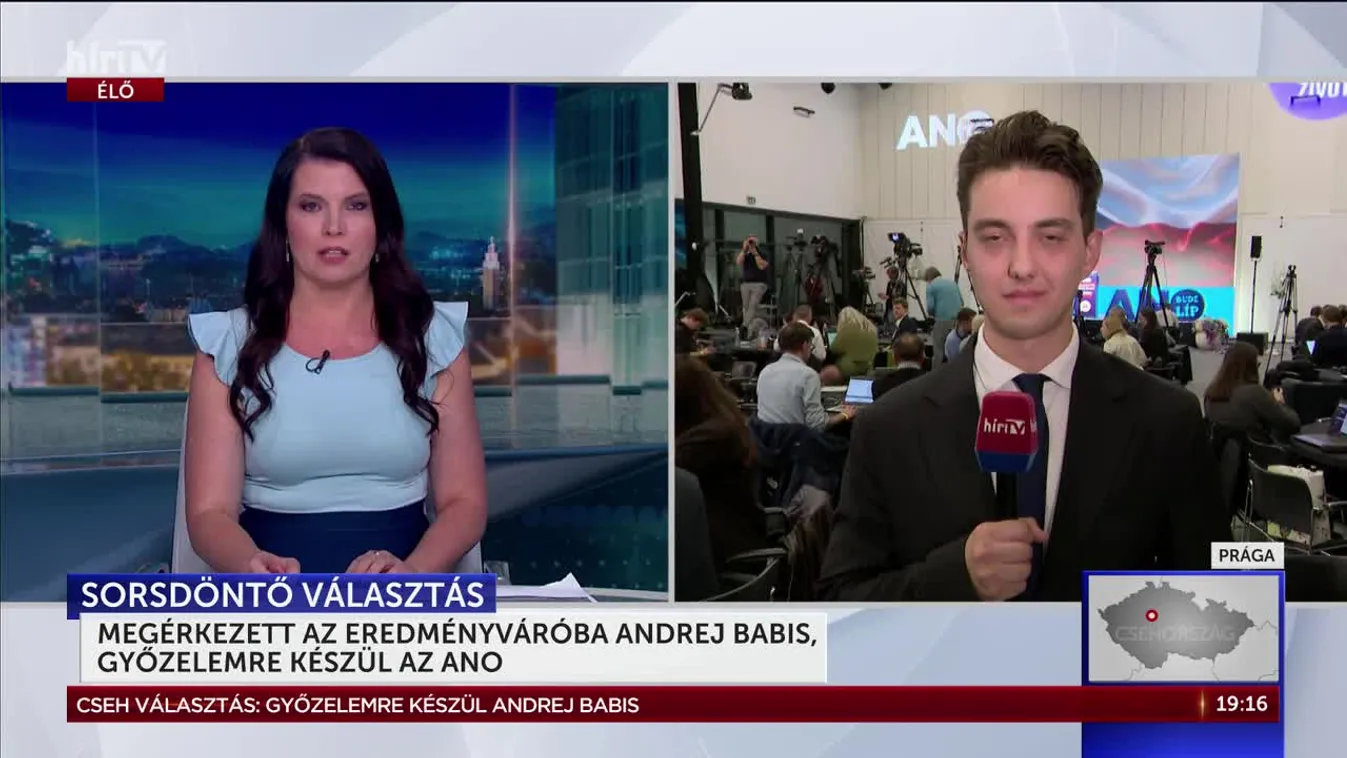 Cseh választások: győzött az ANO, Andrej Babiš pártja